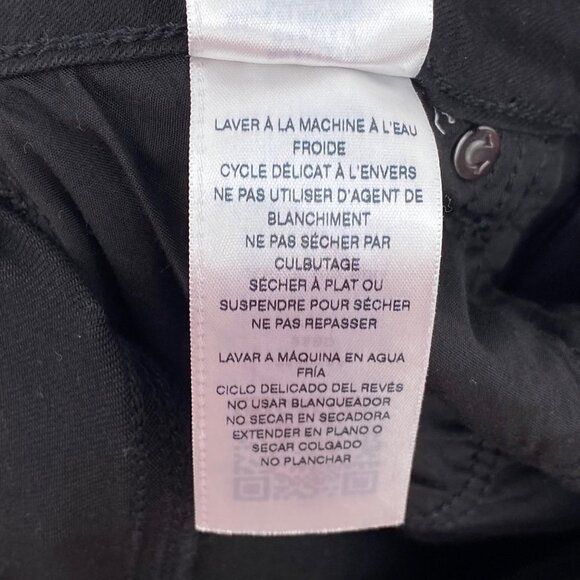 True Religion Jennie Curvy Mid Rise Skinny Distressed Black Jeans Women's Sz 28 - Picture 14 of 15